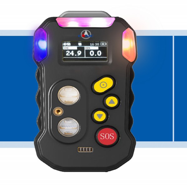 互聯(lián)便攜式氣體檢測預(yù)警儀